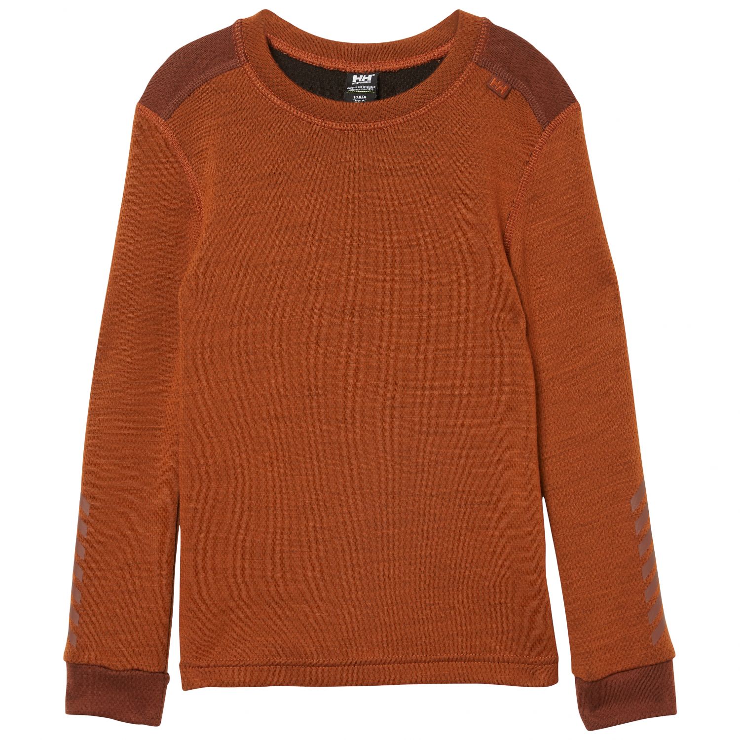 Helly Hansen Lifa Merino, sada, deti, hnedá
