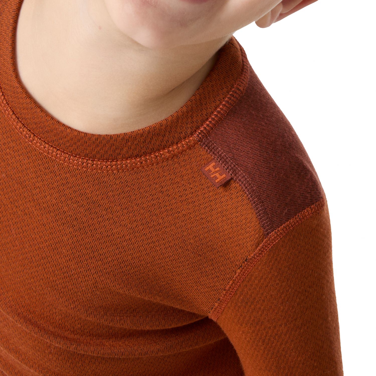 Helly Hansen Lifa Merino, sada, deti, hnedá