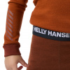 Helly Hansen Lifa Merino, sada, deti, hnedá