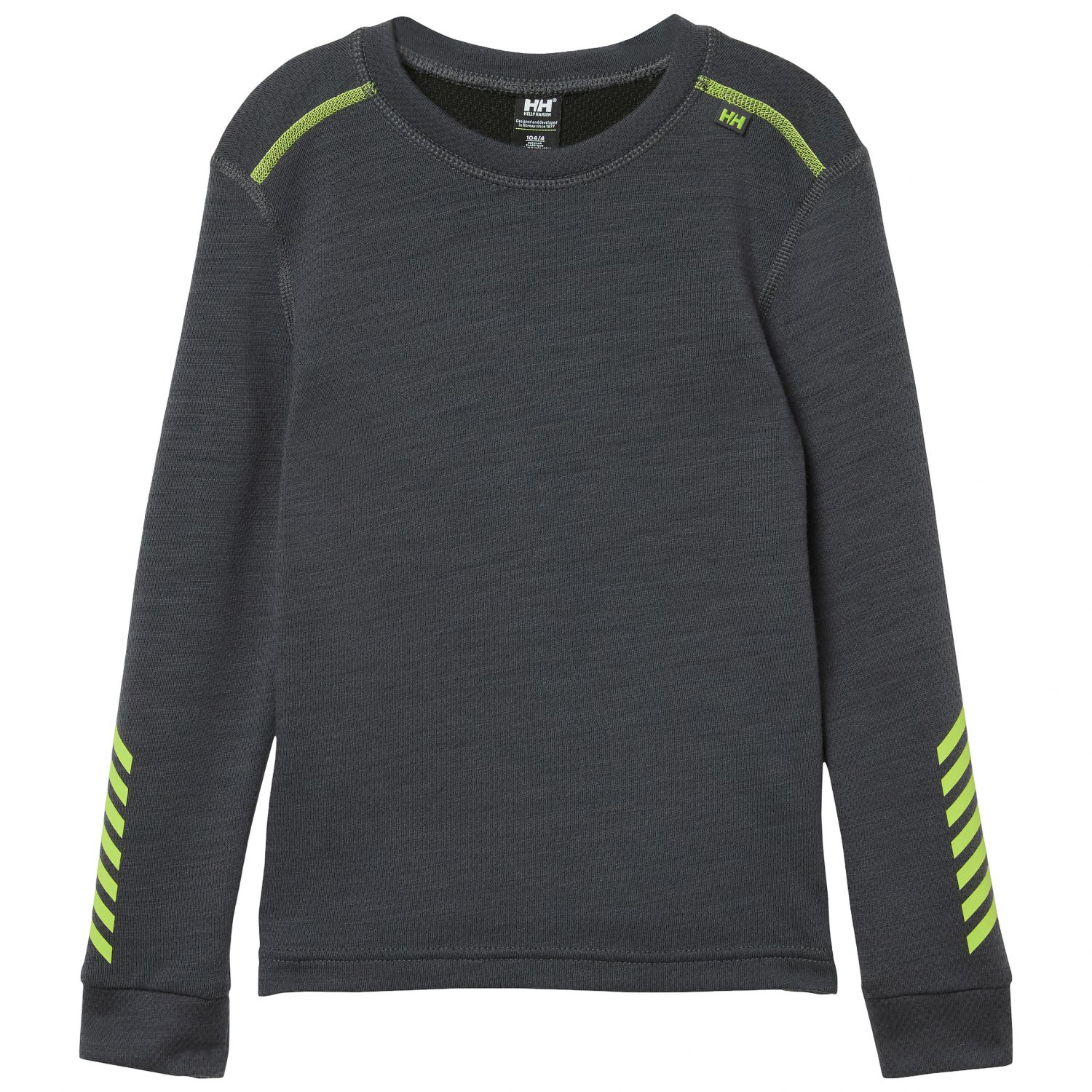 Helly Hansen Lifa Merino, sada, pre deti, sivá