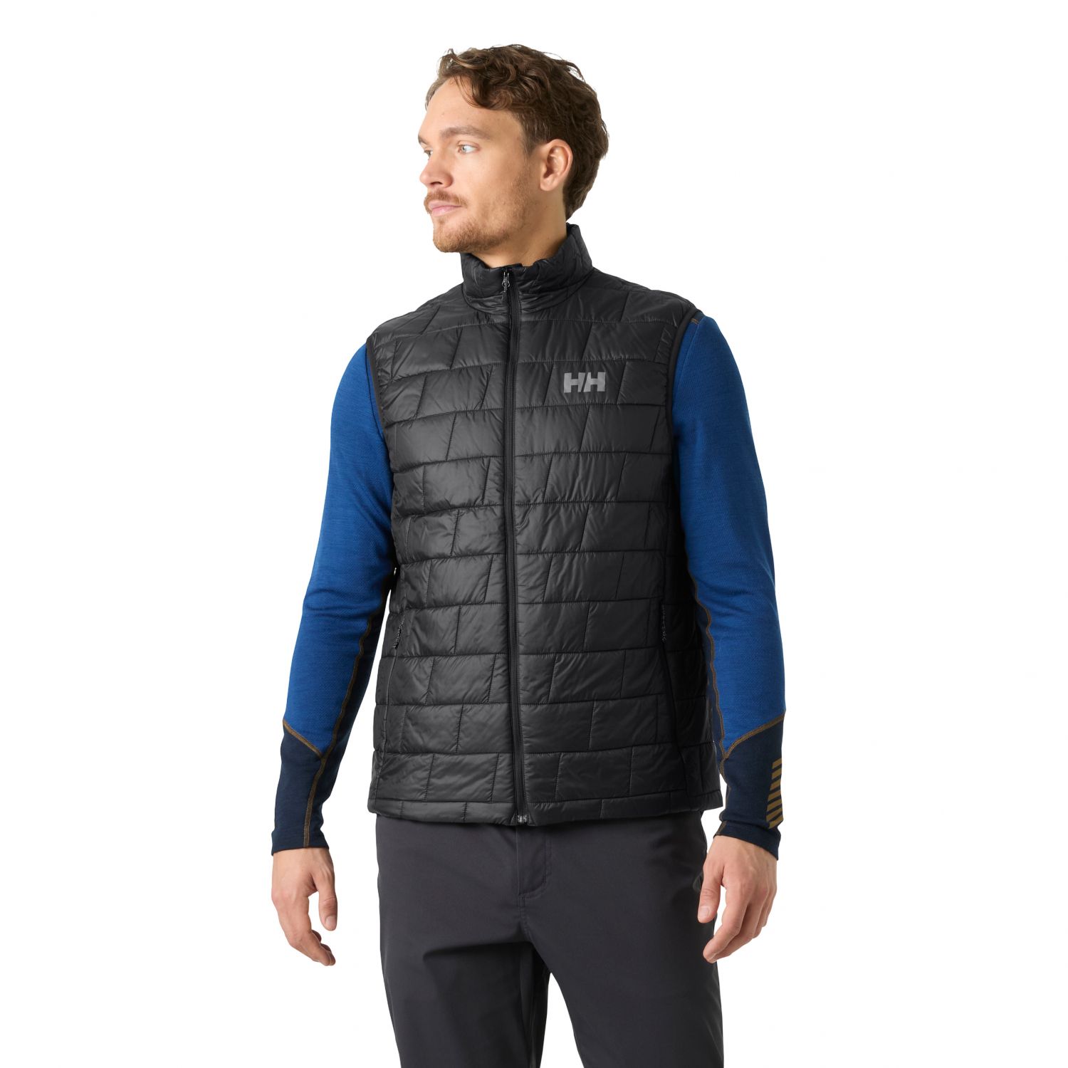 Helly Hansen Lifaloft, colete, masculino, preto