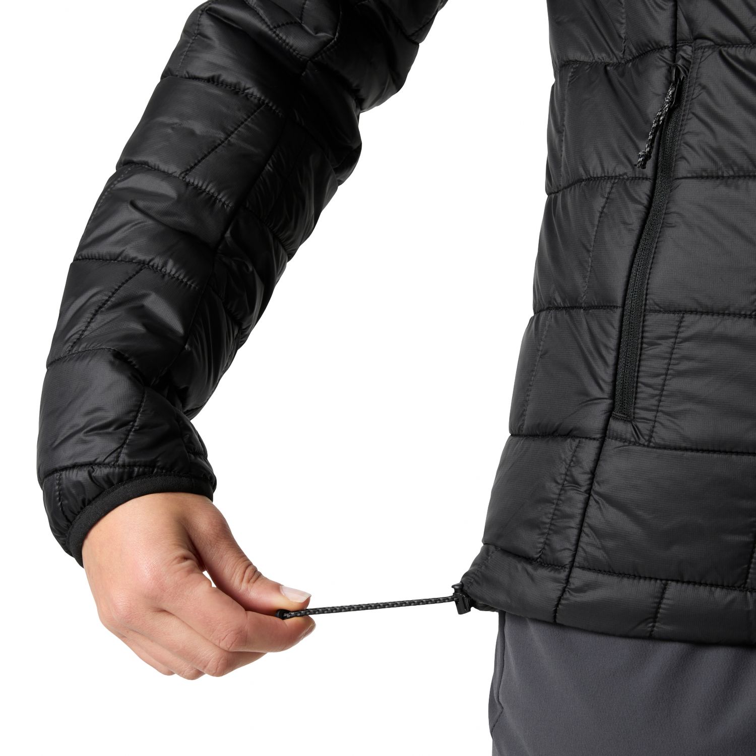 Helly Hansen Lifaloft, fiber down jacket, women, black