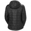 Helly Hansen Lifaloft Hooded, chaqueta acolchada de fibra, mujer, negro