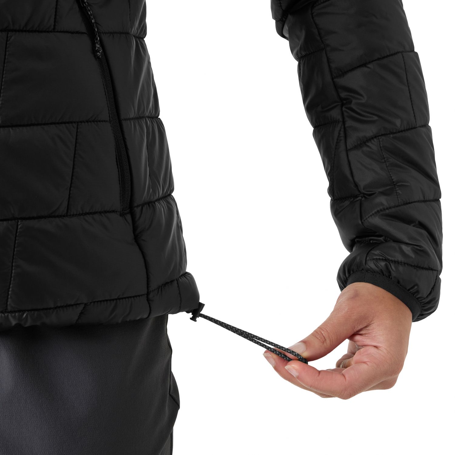 Helly Hansen Lifaloft Hooded, fiber down jacket, women, black