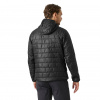 Helly Hansen Lifaloft Hooded, jaqueta acolchoada com fibra, masculino, preto