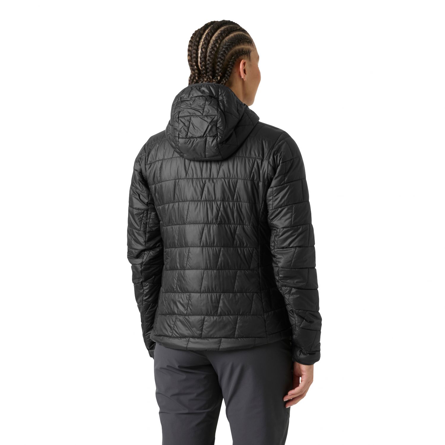 Helly Hansen Lifaloft Hooded, piumino sintetico, da donna, nero