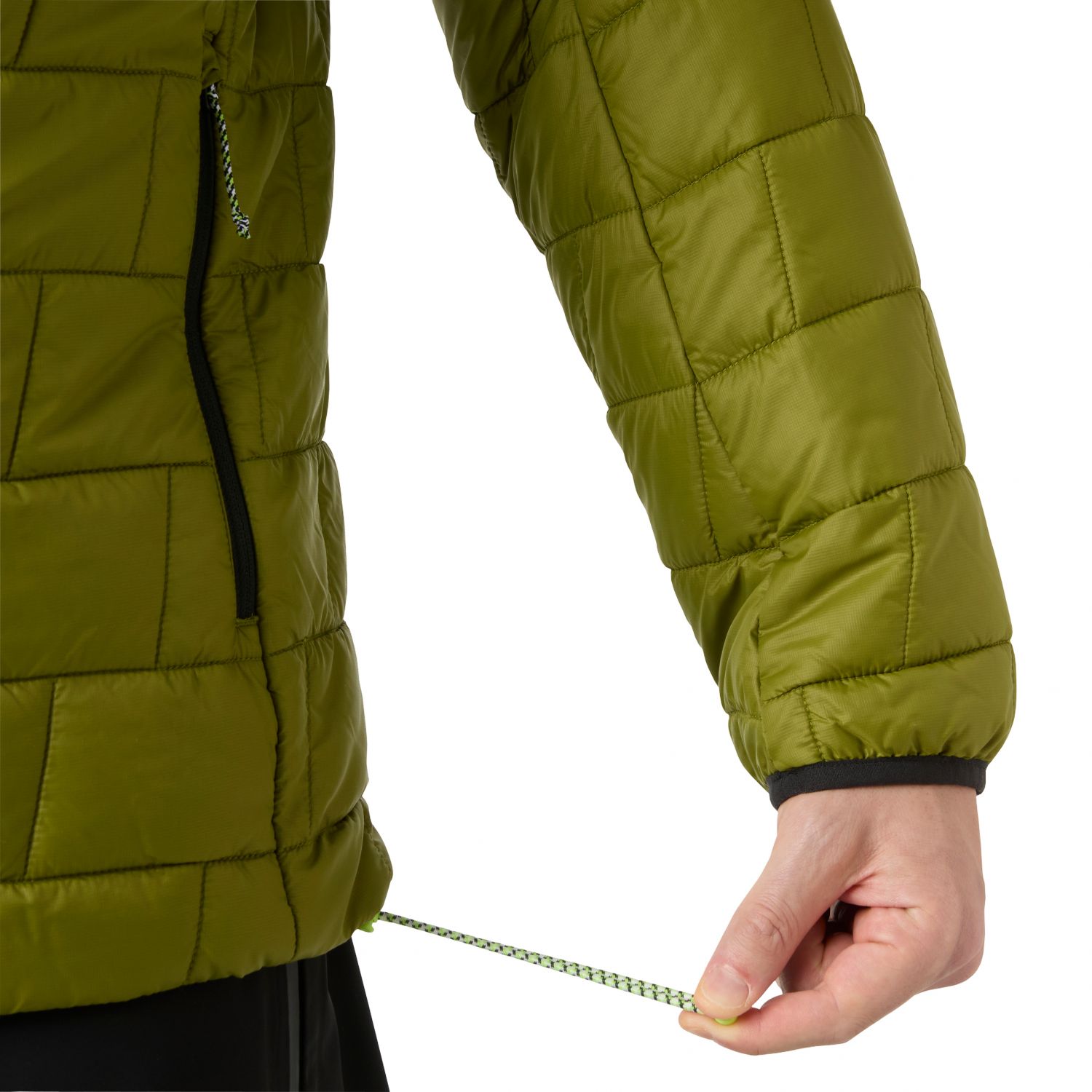 Helly Hansen Lifaloft, jaqueta acolchoada de fibra, masculino, verde