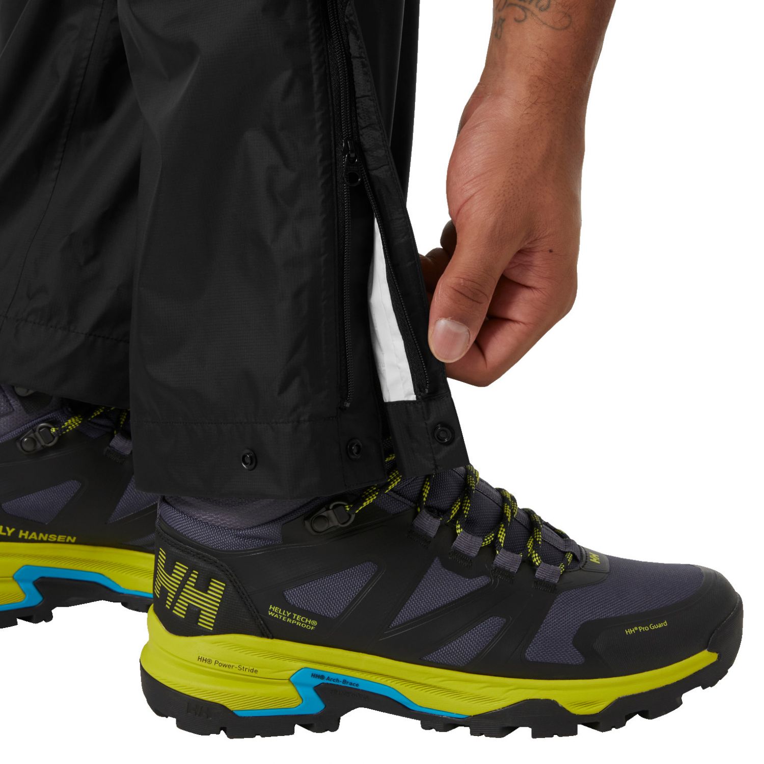 Helly Hansen Loke 2.0, nohavice do dažďa, pánske, čierna
