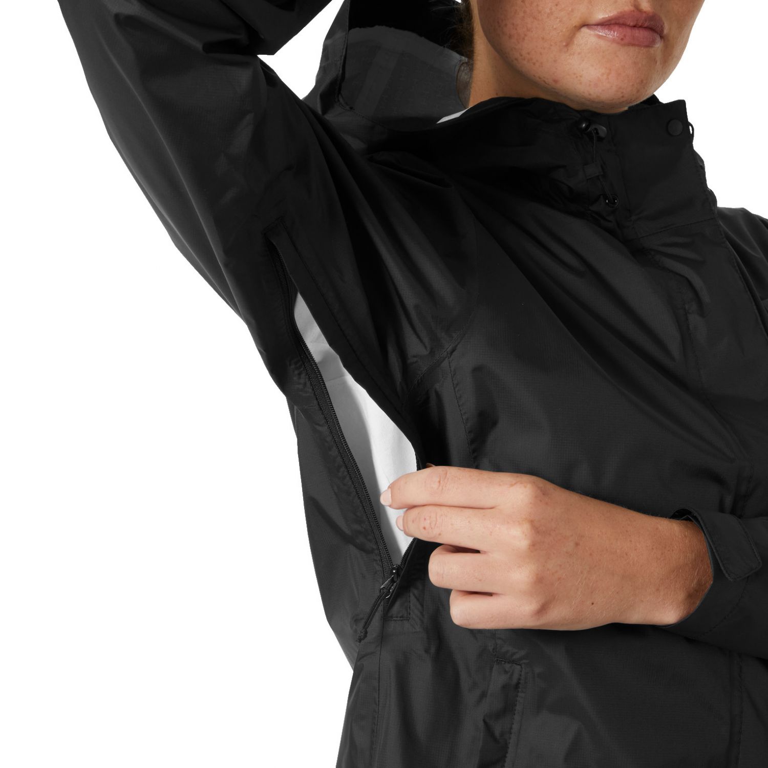 Helly Hansen Loke 2.0, rain jacket, women, black