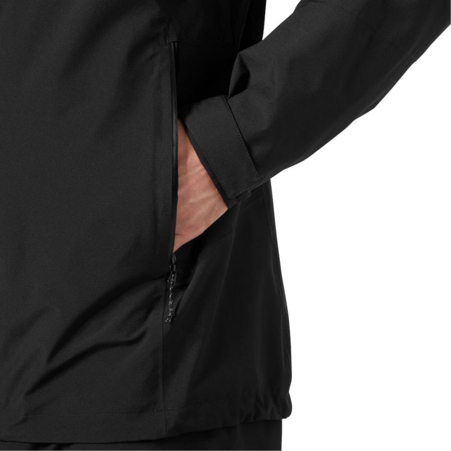 Helly Hansen Loke 2L, jachetă de protecție, bărbați, negru
