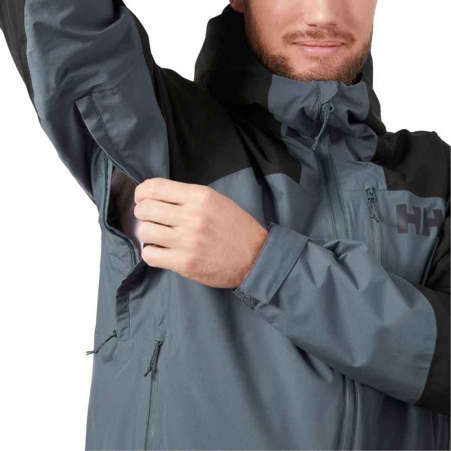 Helly Hansen Loke 2L, škrupinová bunda, pánska, alpine frost