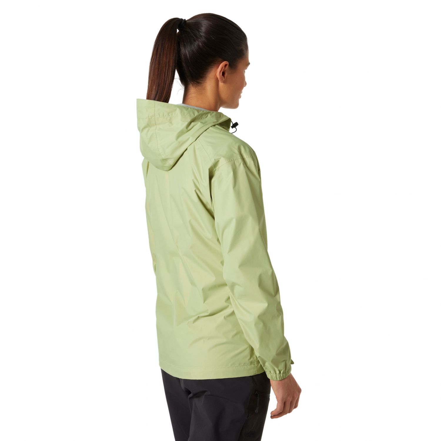 Helly Hansen Loke, giacca da pioggia, donna, verde chiaro
