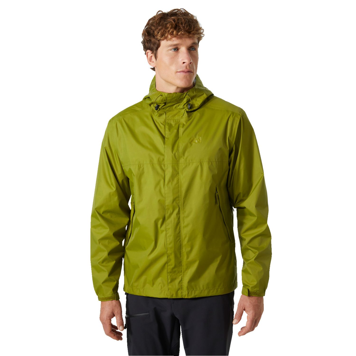 Helly Hansen Loke, giacca da pioggia, uomo, verde chiaro