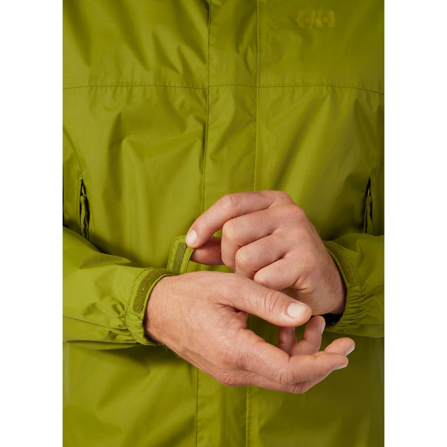 Helly Hansen Loke, giacca da pioggia, uomo, verde chiaro