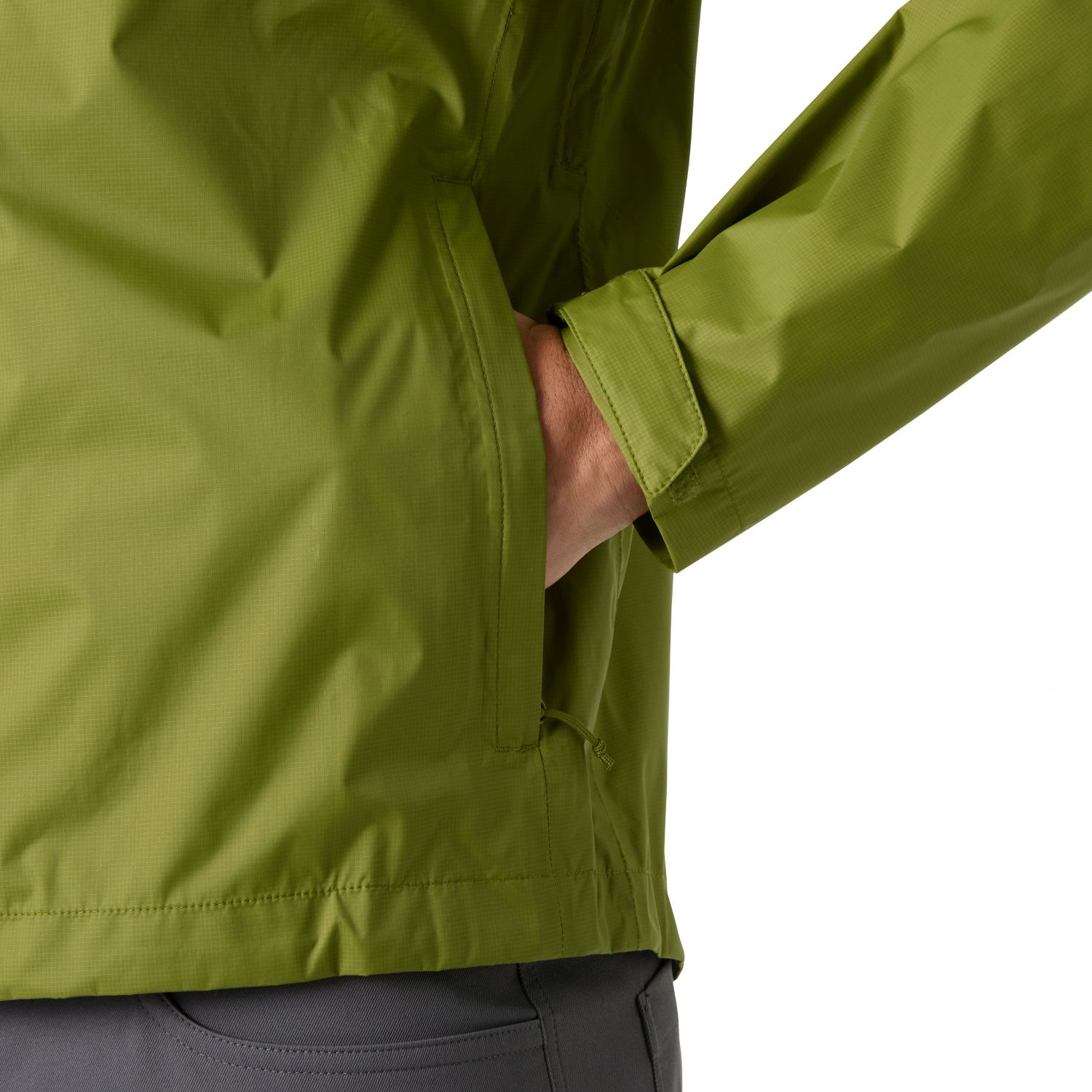 Helly Hansen Loke, jaqueta impermeável, masculino, verde