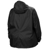 Helly Hansen Loke Plus, impermeável, senhora, preto