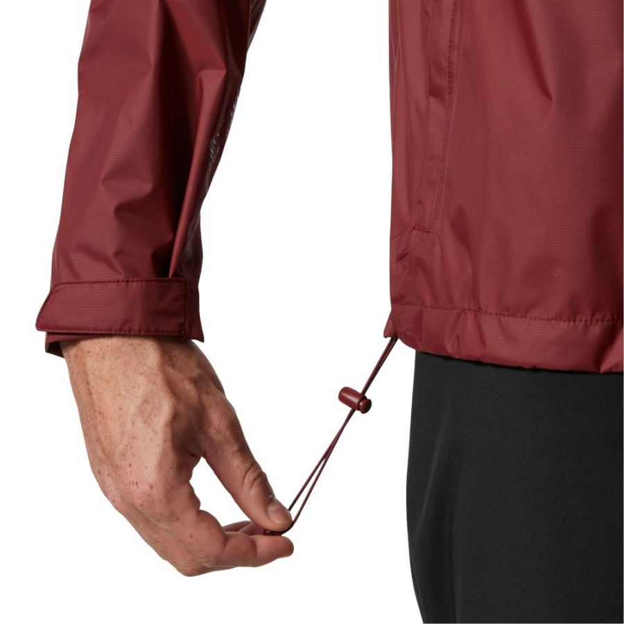 Helly Hansen Loke, regenjas, heren, donkerrood