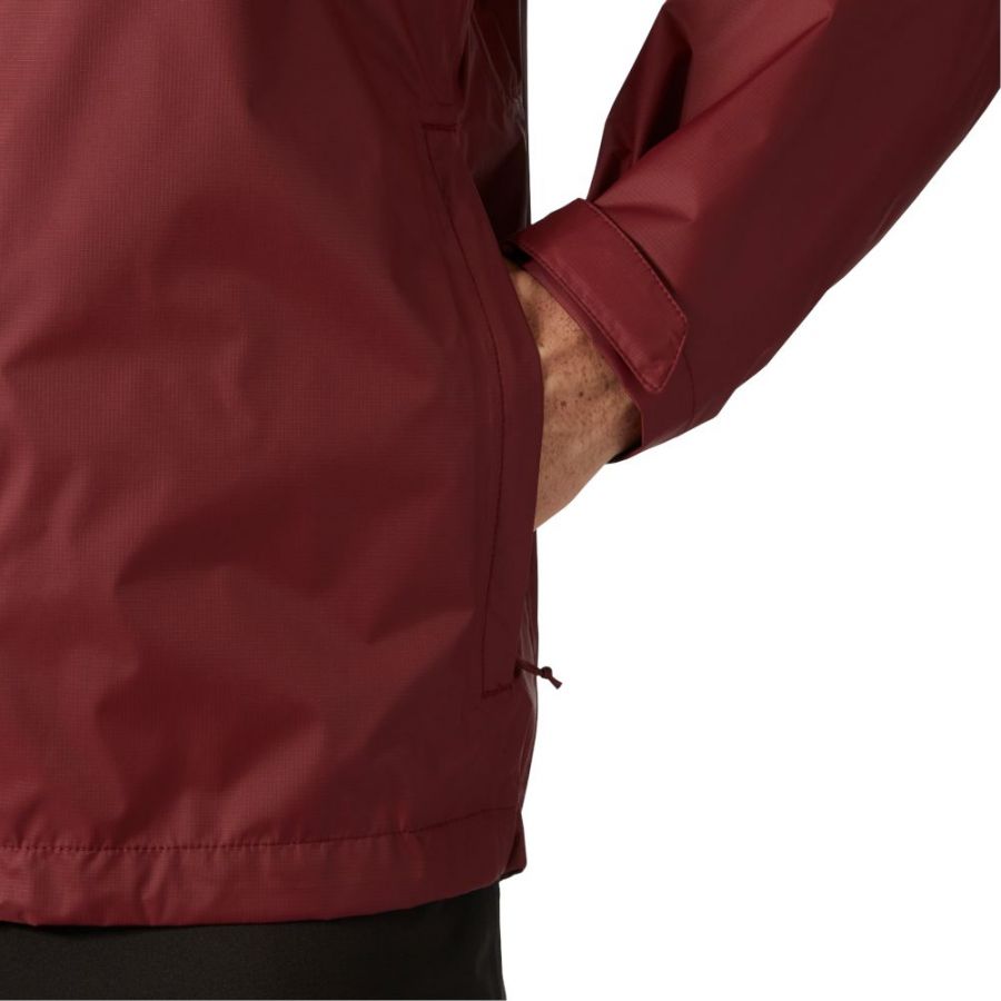 Helly Hansen Loke, regenjas, heren, donkerrood