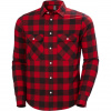 Helly Hansen Lokka Flannel LS Shirt, košile, pánská, ?ervená/?erná
