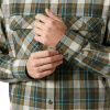 Helly Hansen Lokka Flannel LS Shirt, košeľa, pánska, zelená/hnedá