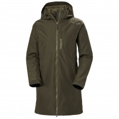 Helly Hansen Long Belfast, chaqueta de invierno, mujer, verde