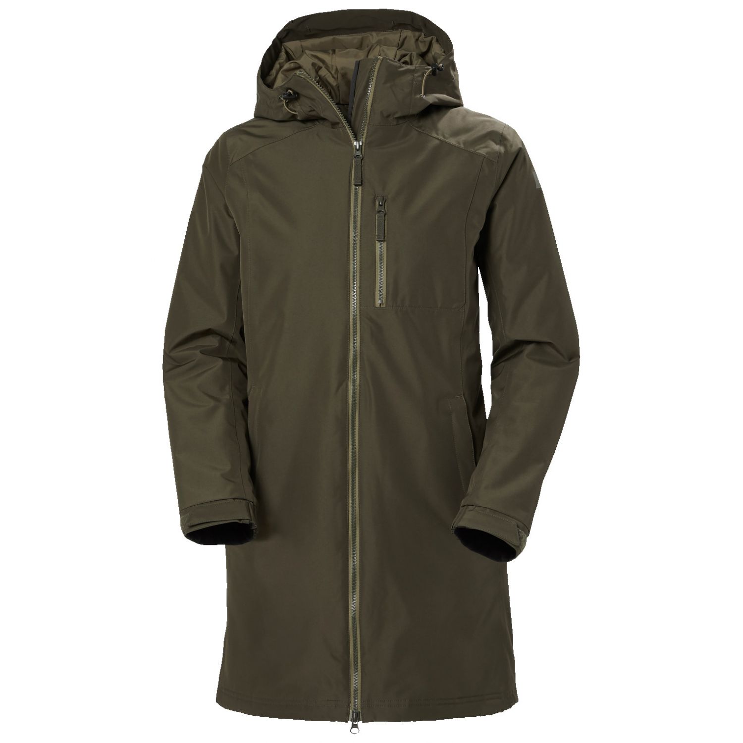 Helly Hansen Long Belfast, giacca invernale, donna, verde