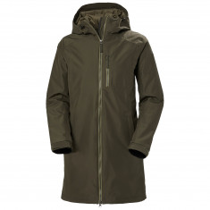 Helly Hansen Long Belfast, manteau d&#39;hiver, femme, vert