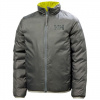 Helly Hansen Marka, casaco de penas em fibra, júnior, verde/cinzento
