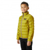 Helly Hansen Marka, casaco de penas em fibra, júnior, verde/cinzento