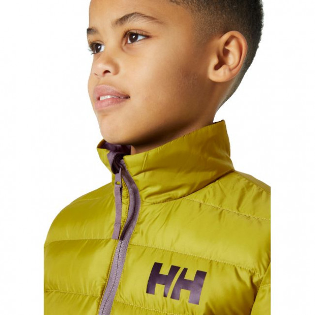 Helly Hansen Marka, jachetă cu puf din fibră, junior, verde/gri