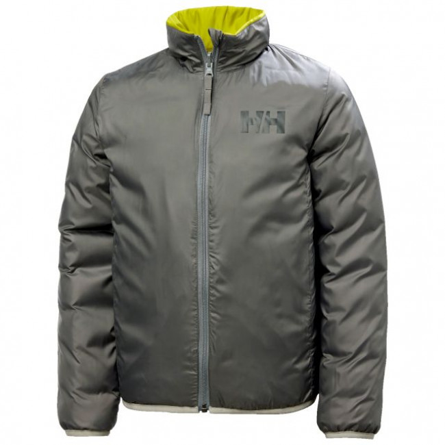Helly Hansen Marka, jachetă cu puf din fibră, junior, verde/gri