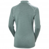 Helly Hansen Merino Midweight Graphic 1/2 Zip, Dame, Cactus