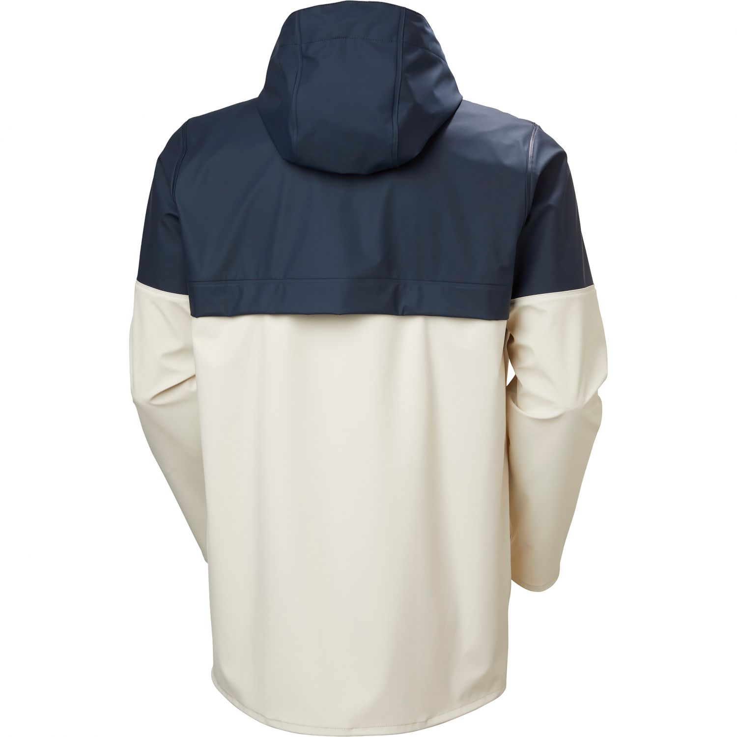 Helly Hansen Moss Block, bunda do dažďa, pánska, biela/tmavomodrá