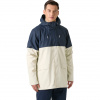 Helly Hansen Moss Block, bunda do dažďa, pánska, biela/tmavomodrá