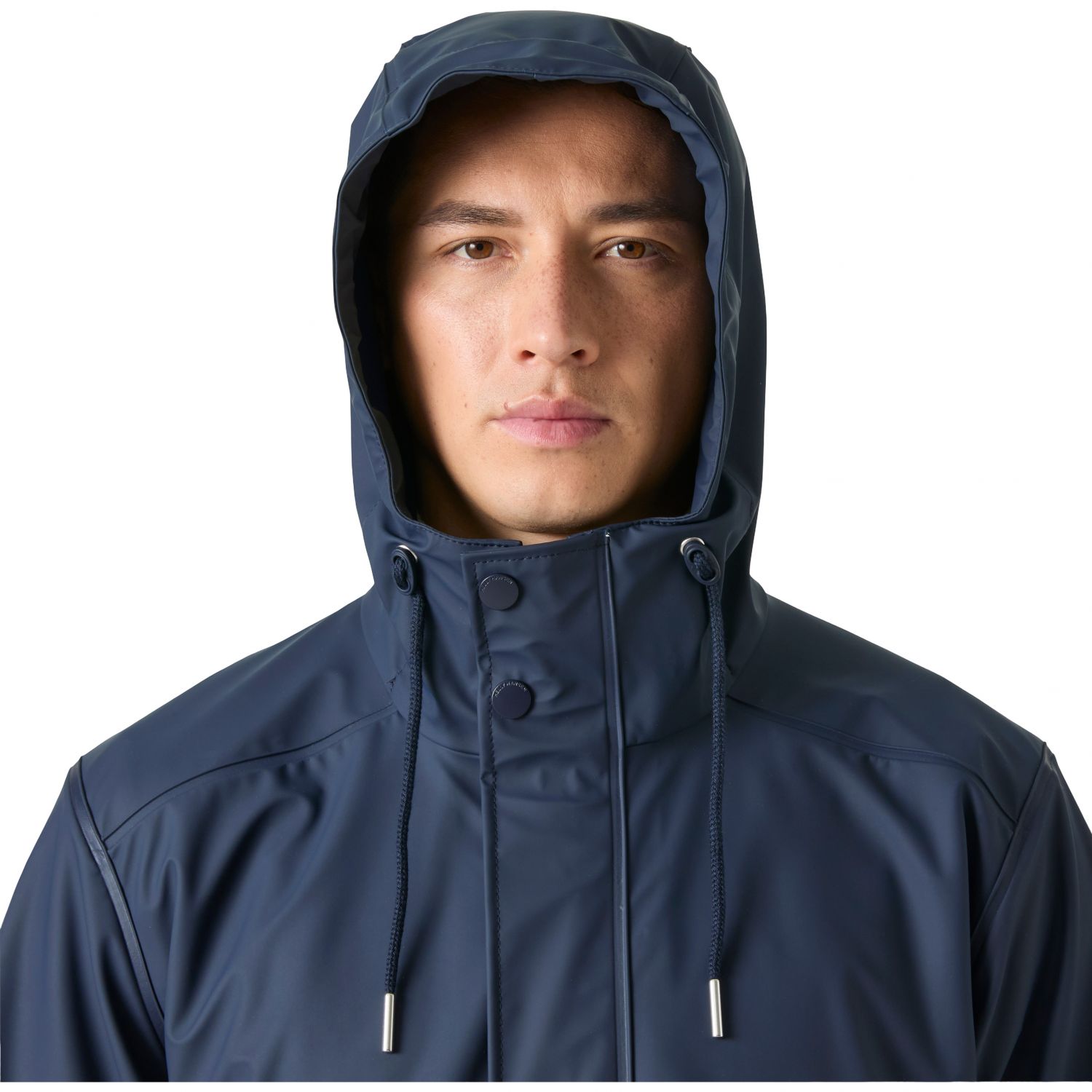 Helly Hansen Moss Block, bunda do dažďa, pánska, biela/tmavomodrá