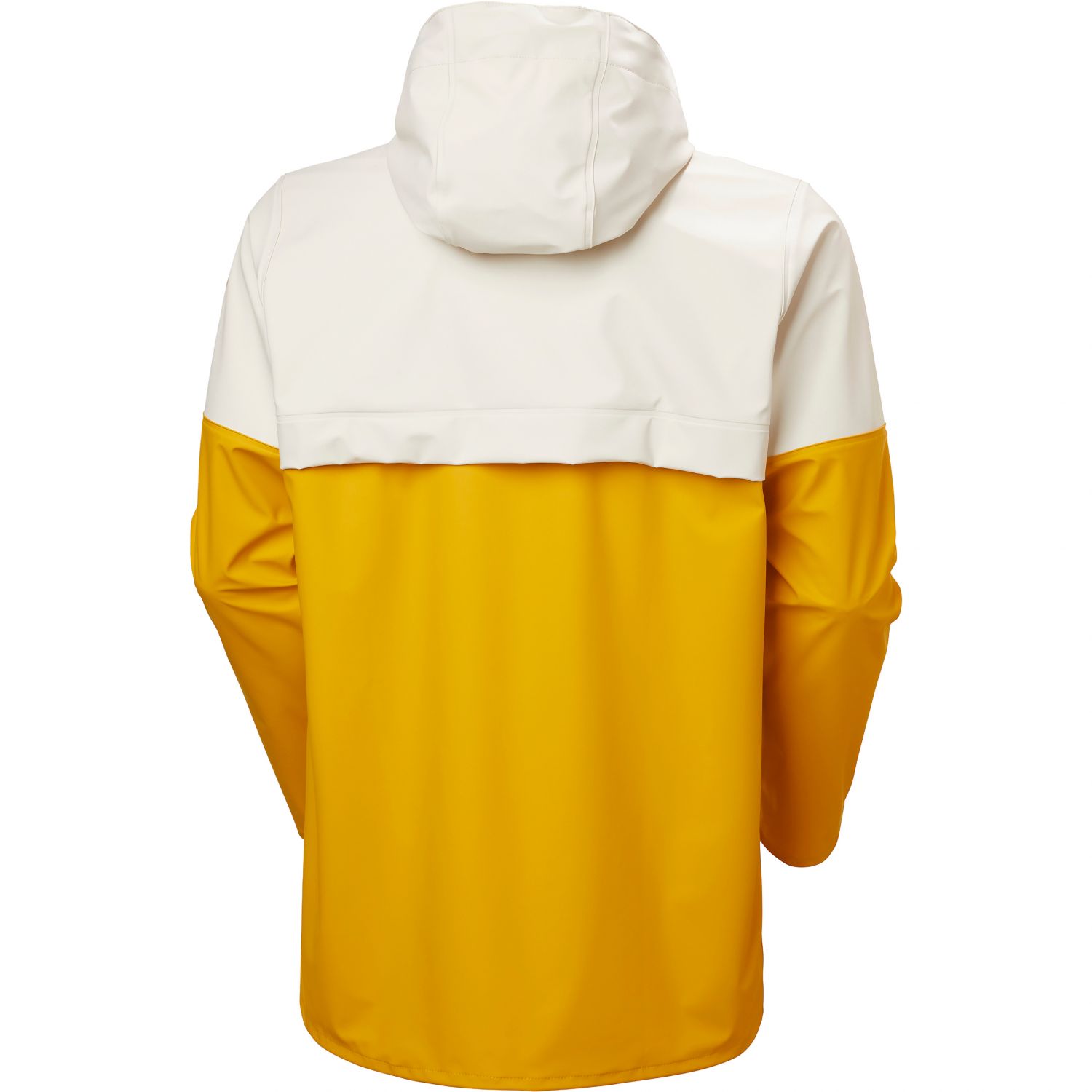 Helly Hansen Moss Block, pelerină de ploaie, bărbați, galben/alb