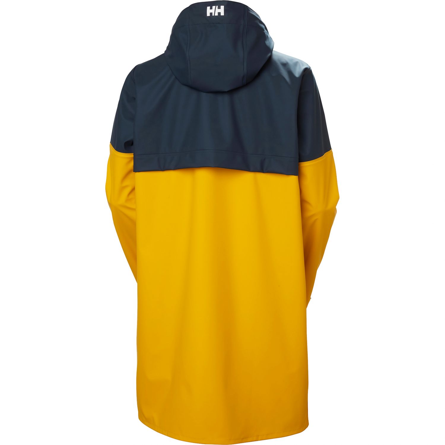 Helly Hansen Moss Block PU, manteau de pluie, femme, jaune/bleu
