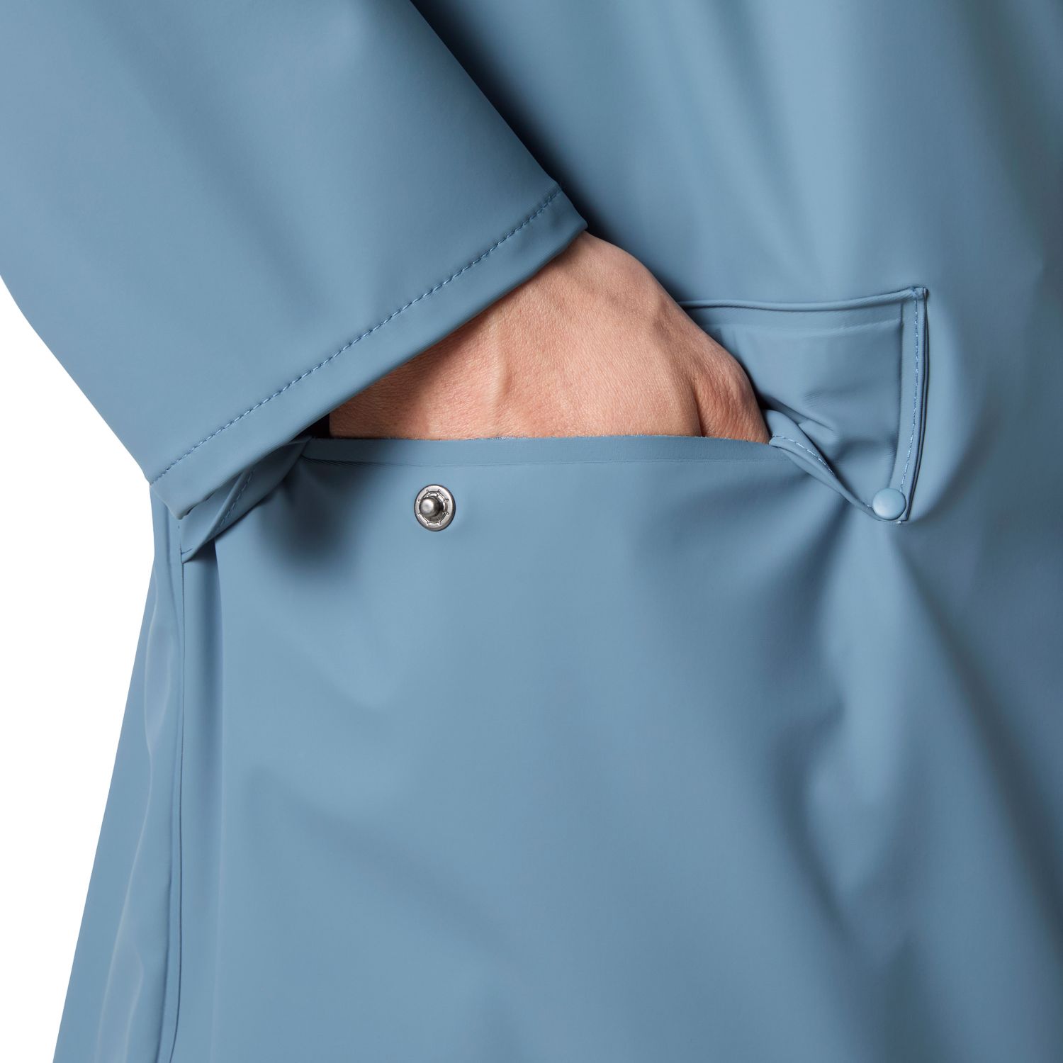 Helly Hansen Moss Block, Regnfrakk, Herre, Wahed Navy