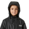 Helly Hansen Moss, bunda do dažďa, junior, čierna