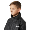 Helly Hansen Moss, bunda do dažďa, junior, čierna