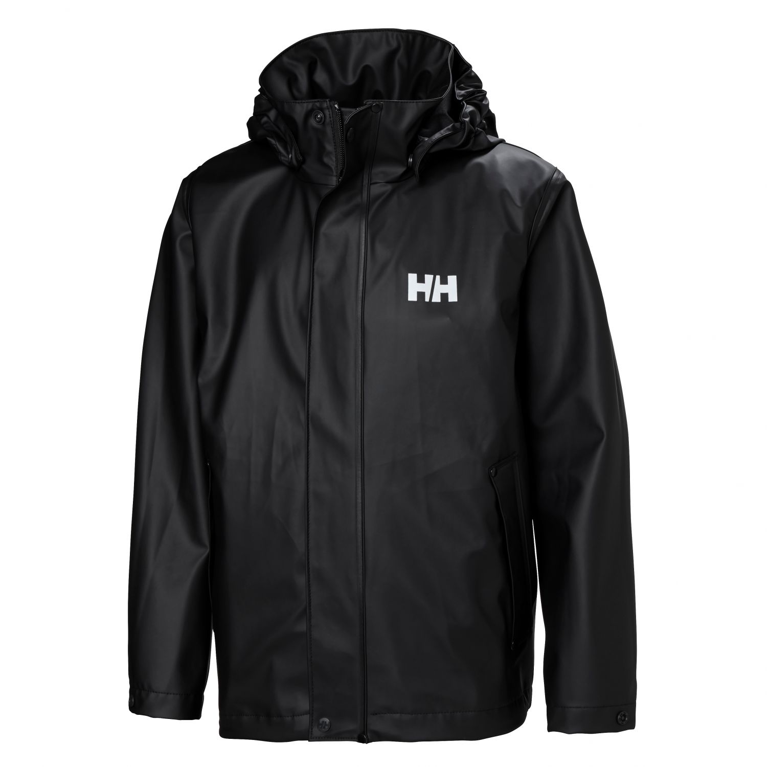Helly Hansen Moss bunda do dažďa, junior, čierna