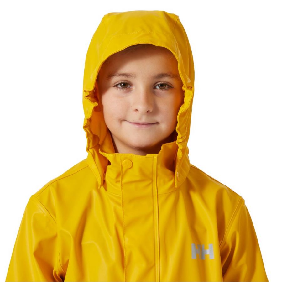 Helly Hansen Moss, bunda do dažďa, junior, žltá
