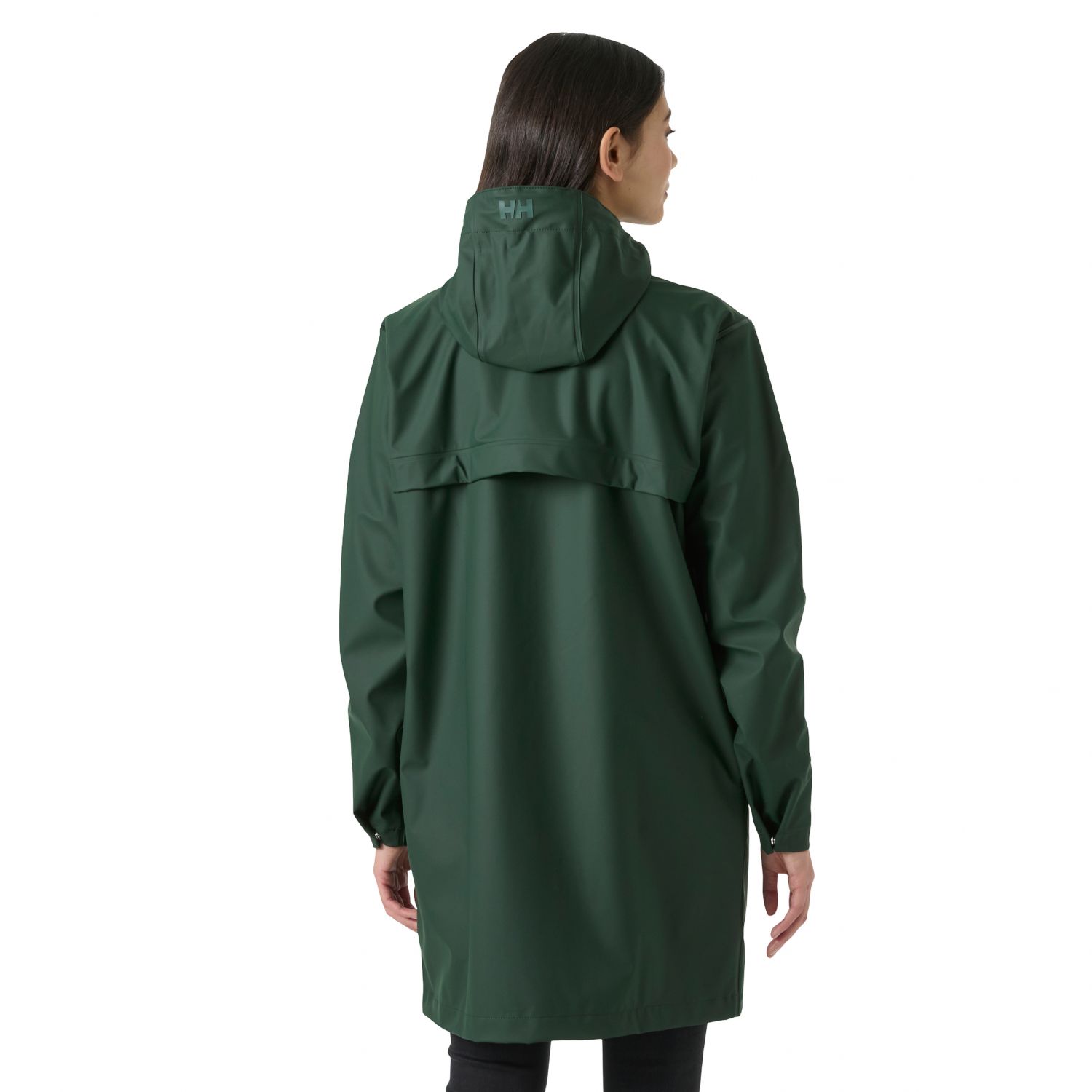 Helly Hansen Moss, jaqueta de chuva, mulher, verde