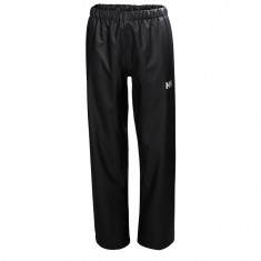 Helly Hansen Moss, nohavice do dažďa, junior, čierne