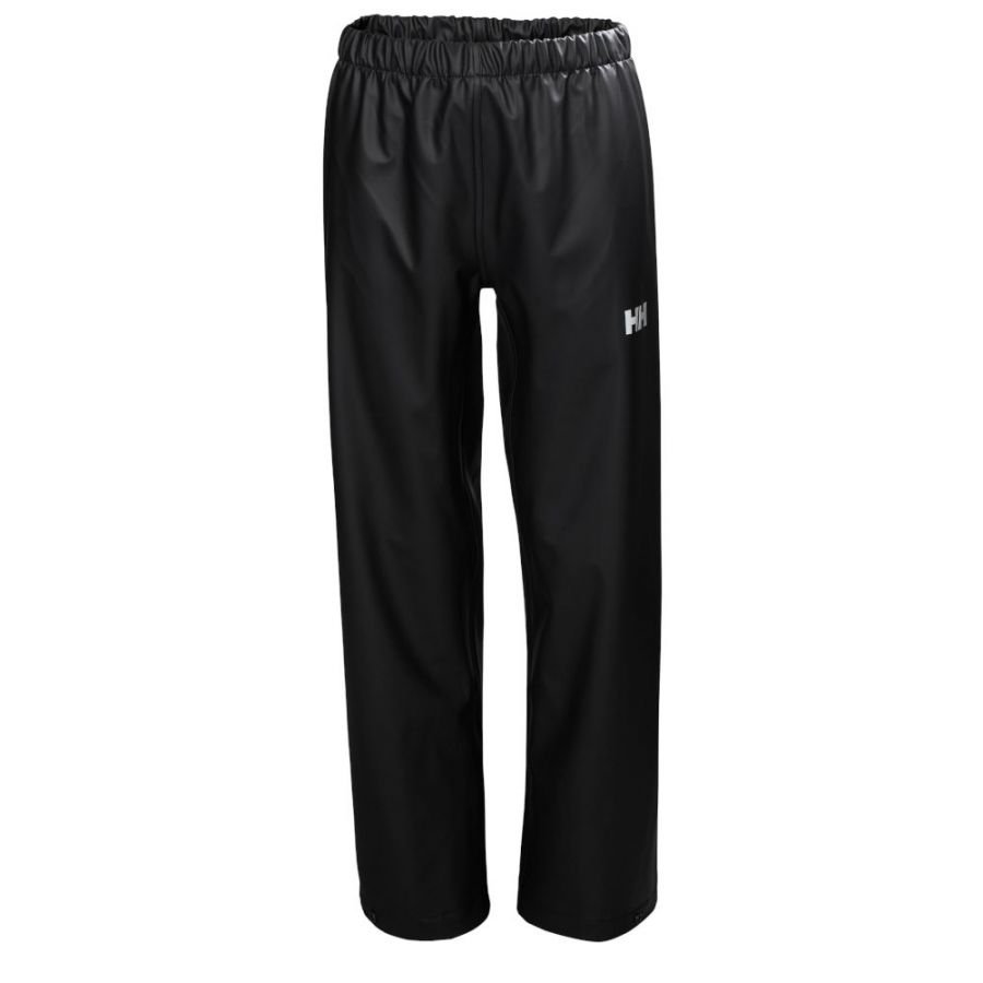 Helly Hansen Moss, nohavice do dažďa, junior, čierne