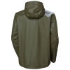 Helly Hansen Moss, rain jacket, men, forest night