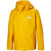 Helly Hansen Moss, regnjakke, junior, gul