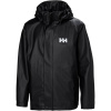 Helly Hansen Moss, regnjakke, junior, sort