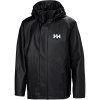 Helly Hansen Moss, regnjakke, junior, sort