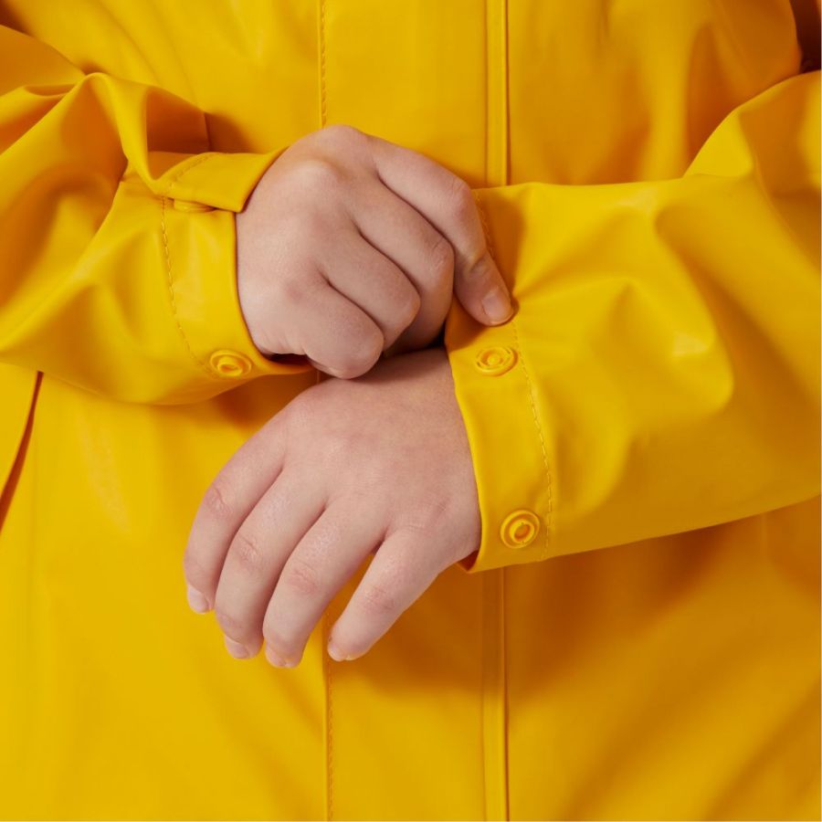 Helly Hansen Moss, veste de pluie, junior, jaune